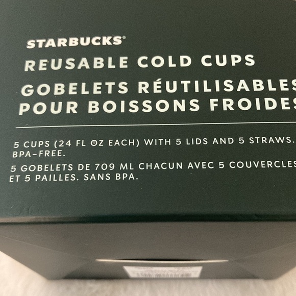 Starbucks 2022 Holiday Reusable Cold Cups - Picture 8 of 8